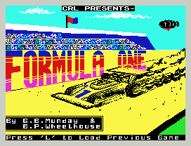 Formula One.
-
y  . . und y
. .  ee  ou e
e        o  o d   e  ou     e